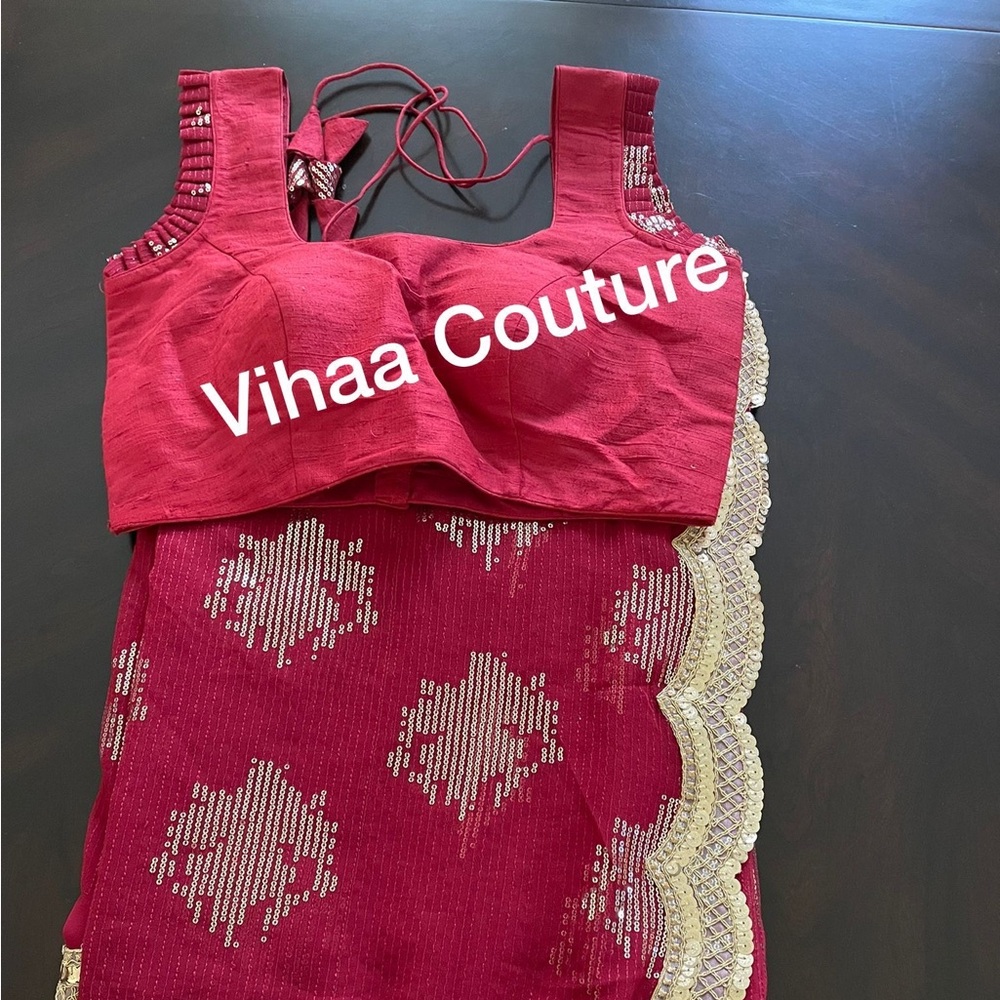 Vihaa Couture Elegant Red Kids Dress!